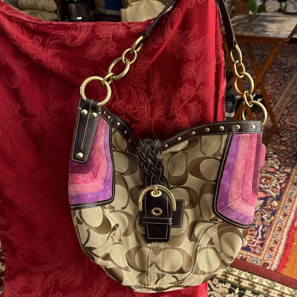 Vintage Coach Limited Edition Good Condition 13.5”x11” - Picture 1 of 10